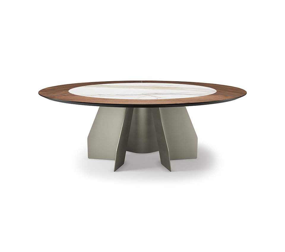 Senator Ker-Wood Round | table design haut de gamme – Cattelan Italia