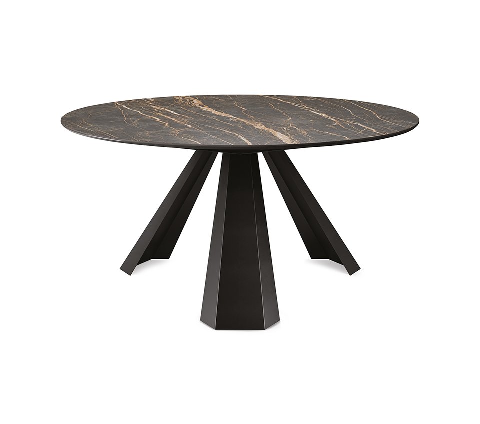 ELIOT Keramik Round – Table ronde en céramique | Cattelan Italia
