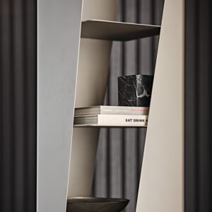Bibliothèque design haut de gamme Rocket Cattelan Italia par Ono Design, bibliothèque modulable en acier laqué, disponible chez D-Style Interior.