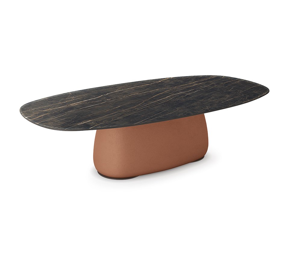 Table à manger design haut de gamme Botero Keramik – Cattelan Italia