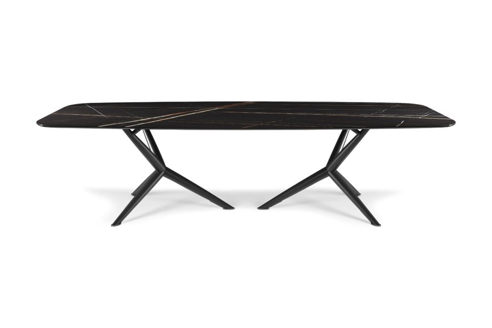 Table design haut de gamme Atlantis Crystalart – Cattelan Italia