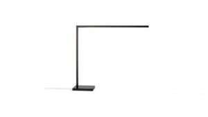 ESSENTIAL Lampe de table design haut de gamme en métal finition laiton foncé avec éclairage LED et interrupteur tactile par Reflex Angelo, disponible chez D-Style Interior