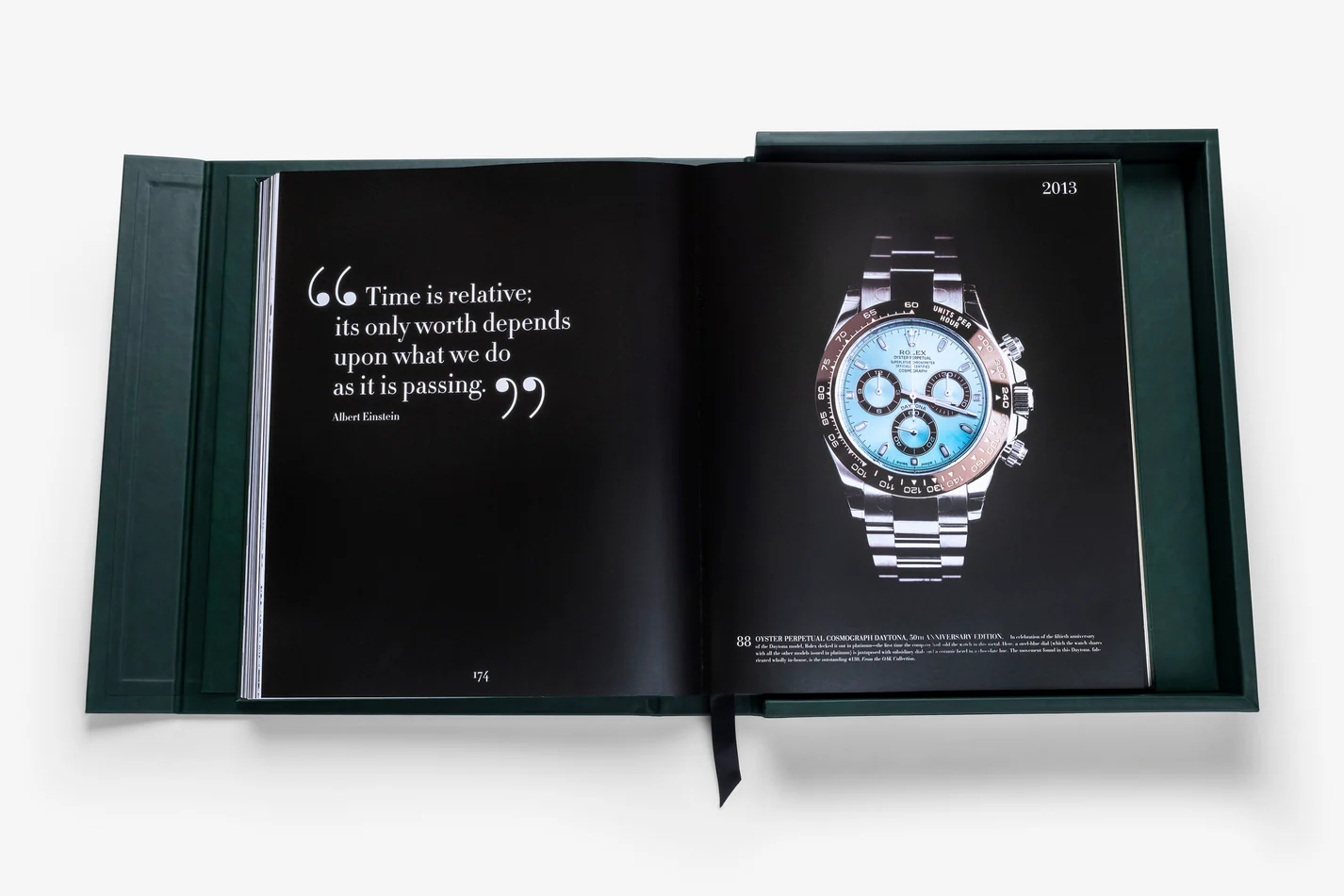 Livre design haut de gamme Rolex: The Impossible Collection par Assouline, édition Ultimate sous écrin cuir, disponible chez D-Style Interior.