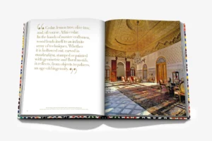 Livre design haut de gamme Moroccan Decorative Arts par Assouline, édition française sous étui lin, disponible chez D-Style Interior.