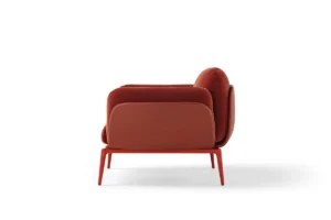 Brooklyn fauteuil par Amura Lab allie design contemporain, confort enveloppant et élégance italienne. Disponible chez D-Style Interior.