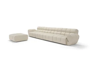 Palmo canapé d’Amura Lab, signé Emanuel Gargano, associe modularité, confort et élégance italienne pour une expérience d’accueil unique. Disponible chez D-Style Interior.