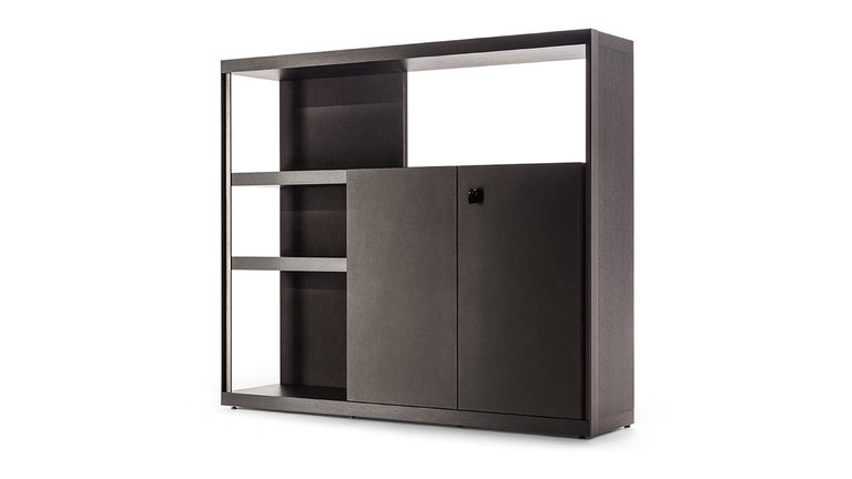 Bibliothèque design haut de gamme Jobs Cabinet – Poltrona Frau