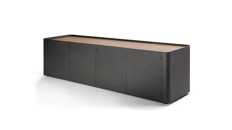 Bibliothèque design haut de gamme Trust Cabinet – Poltrona Frau