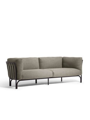 Canapé design haut de gamme Mirabell par Poltrona Frau, structure aluminium embossé avec coussins déhoussables, disponible chez D-Style Interior
