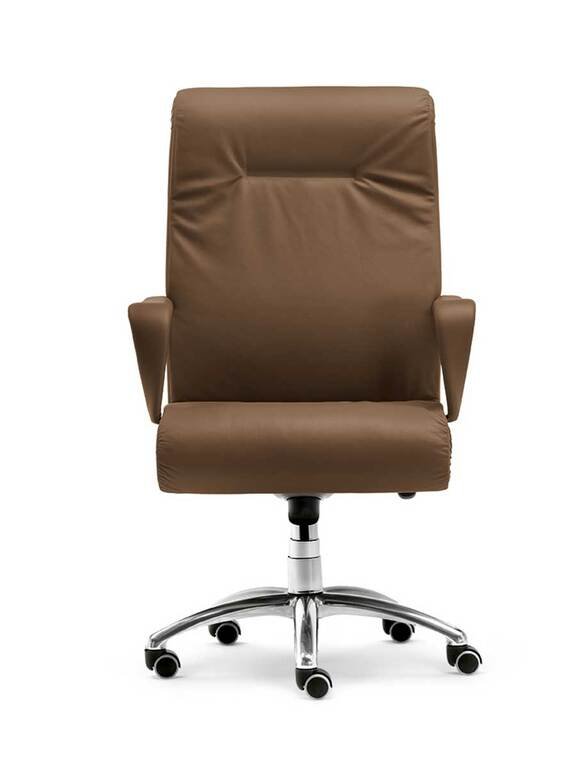 Forum | Chaise de bureau design haut de gamme Executive – Poltrona Frau