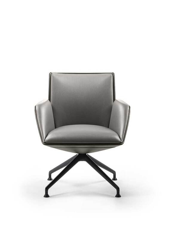 Cercle | Chaise de bureau haut de gamme Visitor – Poltrona Frau