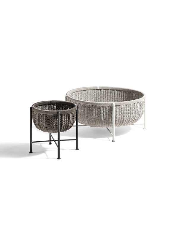 Cestlavie Outdoor Panier – Table basse design haut de gamme – Poltrona Frau