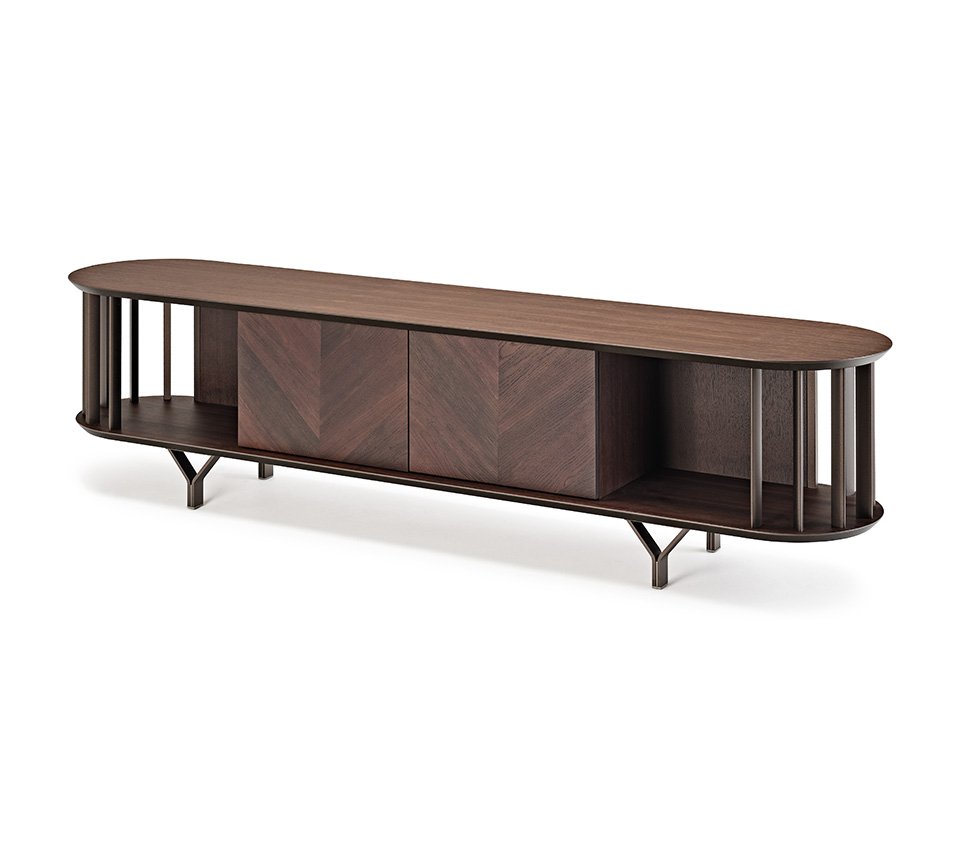 Meuble TV design haut de gamme Costes TV – Cattelan Italia