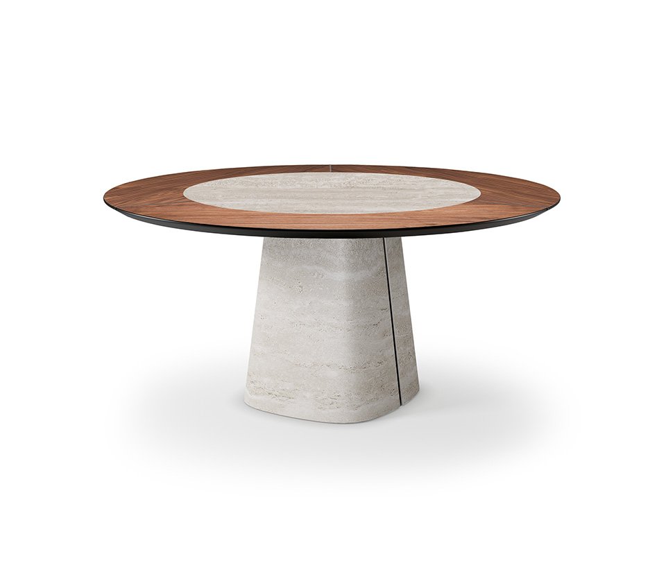 Rado Ker-Wood Round | Table design haut de gamme – Cattelan Italia