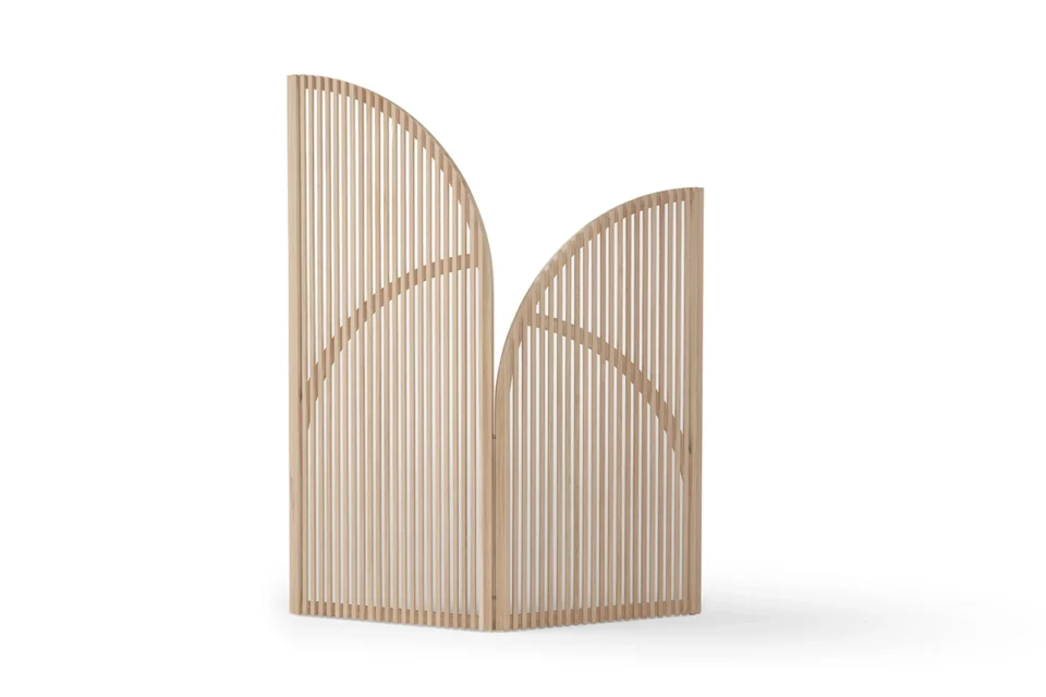 Origini Paravento | Paravent design en bois et tissu – Amura Lab