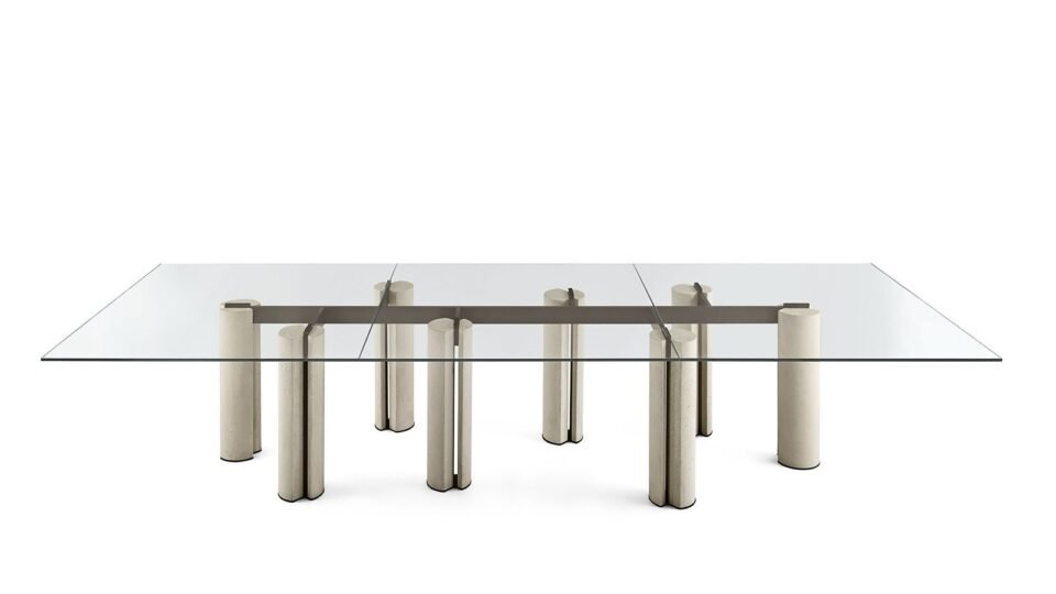 Simpòdio System – designer dining table | Gallotti&Radice