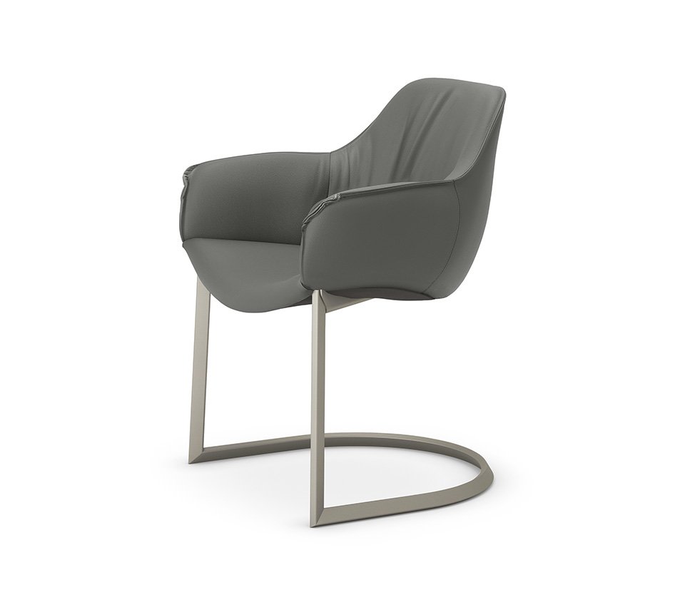 Scarlett Cantilever | Chaise avec accoudoirs design – Cattelan Italia