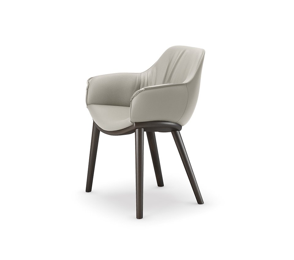 SCARLETT Wood | Fauteuil de salle à manger design – Cattelan Italia