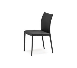 NORMA Couture Chaise moderne capitonnée avec structure en acier et revêtement haut de gamme. Disponible chez D-Style Interior.