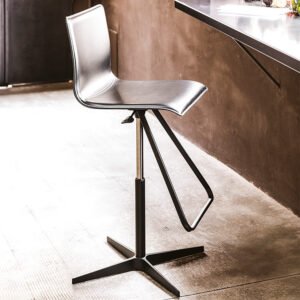 Tabouret TOTO X design haut de gamme en cuir par Cattelan Italia – Disponible chez D-Style Interior
