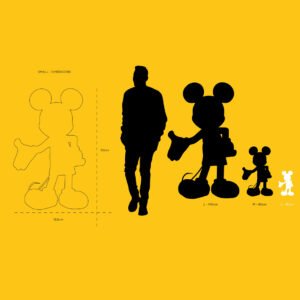 Mickey by Kelly Small, Sculpture design haut de gamme, élégante et minimaliste. Disponible chez D-Style Interior