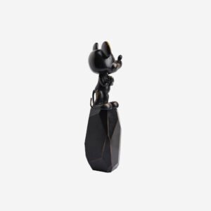 Mickey Rock Bronze Medium, Sculpture design haut de gamme Leblon Delienne x Arik Levy, bronze artistique et intemporel, disponible chez D-Style Interior