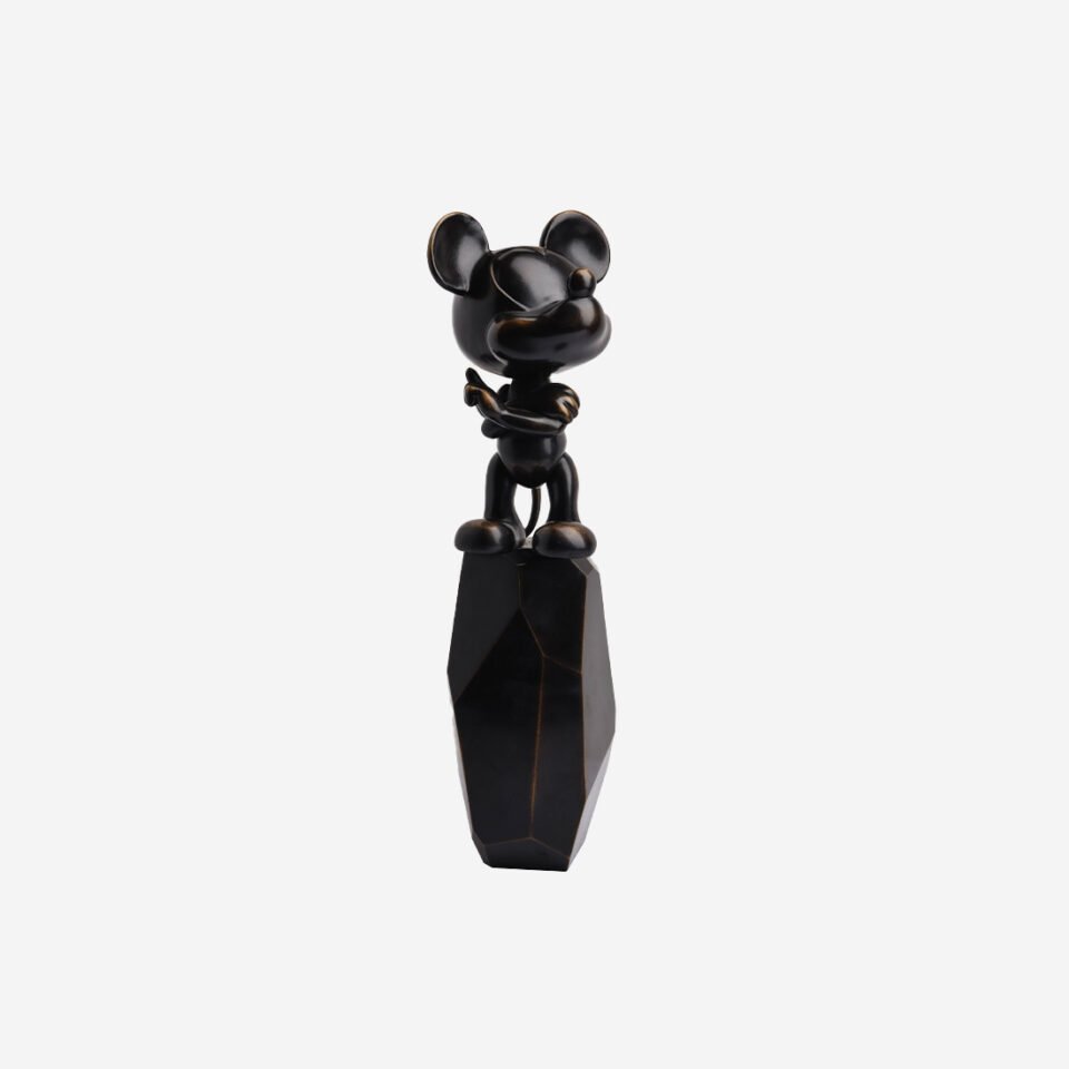 Mickey Rock Bronze Medium Sculpture design – Leblon Delienne
