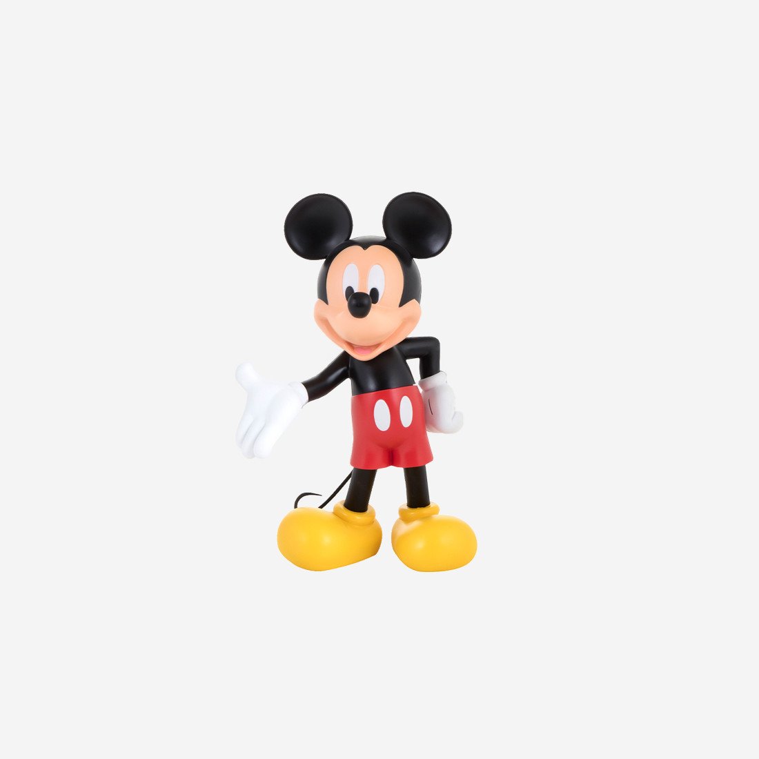 Mickey Welcome – Small : Sculpture design haut de gamme Leblon Delienne, 30 cm, finition chromée, moderne et unique, disponible chez D-Style Interior.