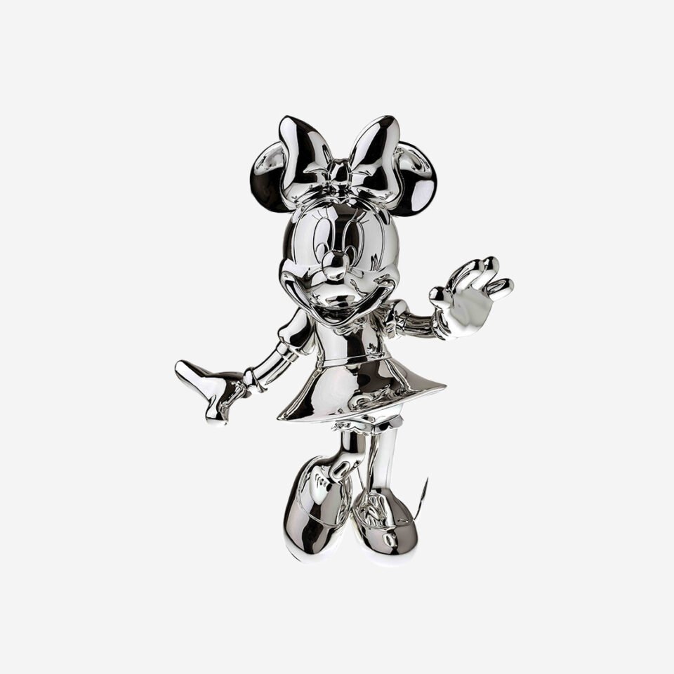 Minnie Welcome Chromé Medium Sculpture design – Leblon Delienne