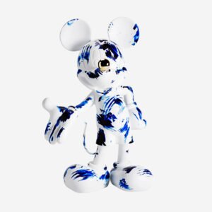 One Minute Mickey Large, sculpture design haut de gamme Leblon Delienne, peinte à la main par Marcel Wanders. Disponible chez D-Style Interior.