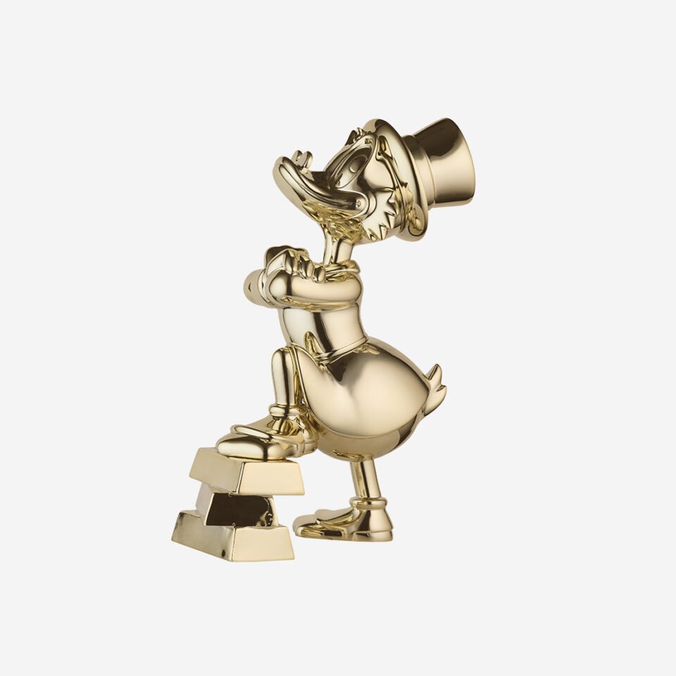 Picsou Lingots Chromé Medium Sculpture design – Leblon Delienne