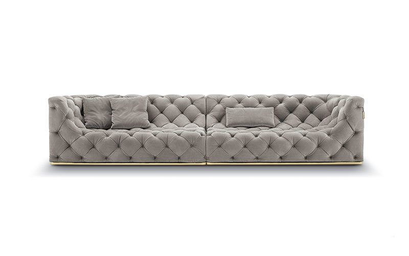 Caracciolo canapé design haut de gamme – Vittoria Frigerio