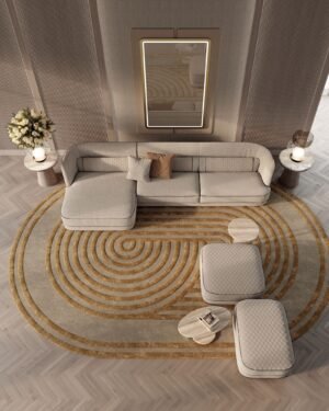Greppi canapé design haut de gamme par Vittoria Frigerio, un canapé modulaire élégant et raffiné aux détails matelassés distinctifs. Disponible chez D-Style Interior.