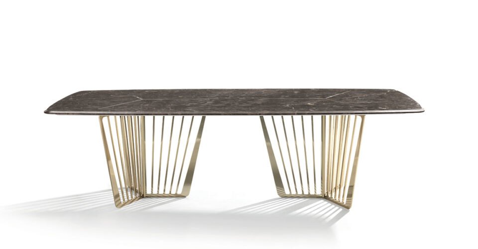 Alfieri table design haut de gamme – Vittoria Frigerio