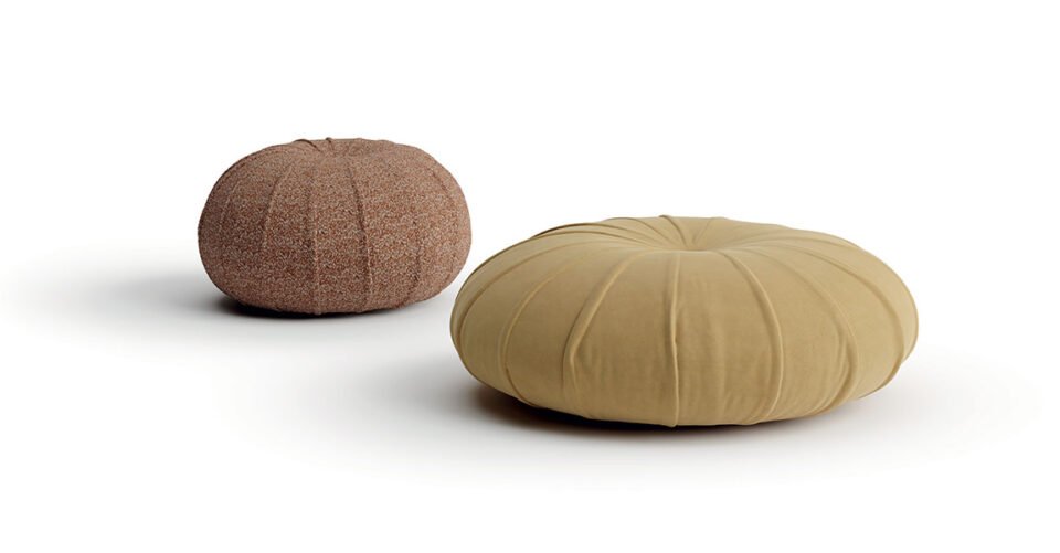 Flori pouf design haut de gamme – Vittoria Frigerio