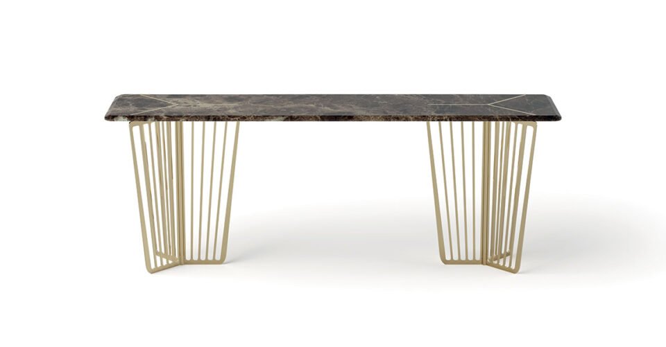 Alfieri console design haut de gamme – Vittoria Frigerio