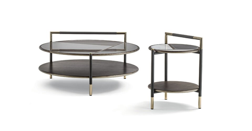 Araldo table basse design haut de gamme – Vittoria Frigerio