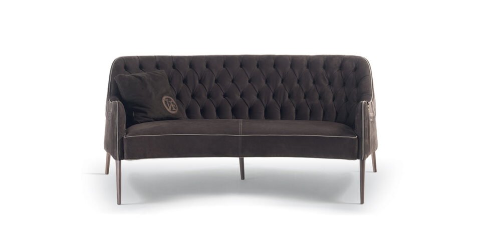 Poggi Capitonné canapé design haut de gamme – Vittoria Frigerio