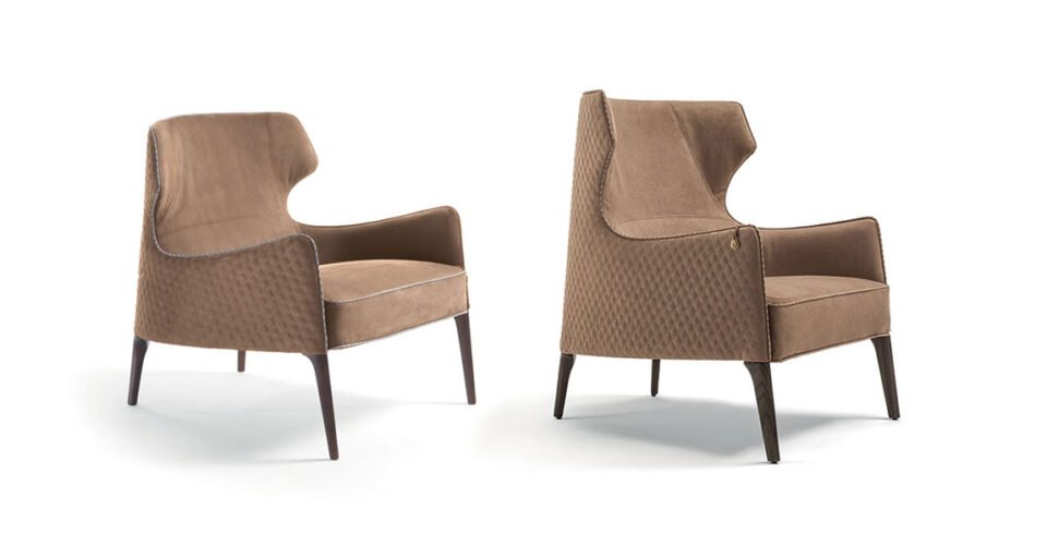 Piola Bergère fauteuil design haut de gamme – Vittoria Frigerio