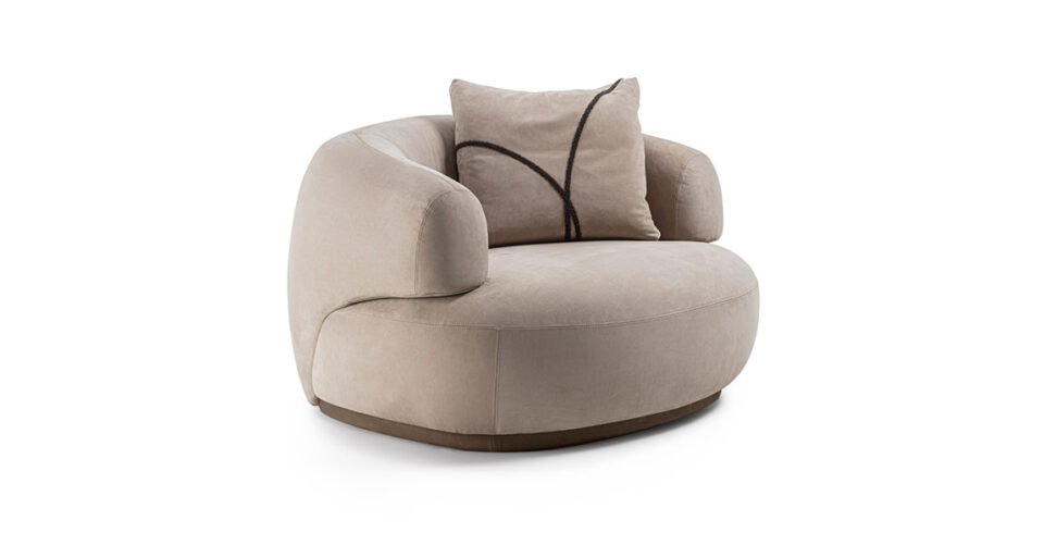 Monaco fauteuil design haut de gamme – Vittoria Frigerio