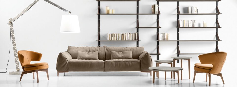 Kong canapé design haut de gamme par Gamma Arredamenti, alliance parfaite entre confort, élégance et design italien. Disponible chez D-Style Interior.