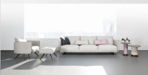 Philly Table basse design haut de gamme de la collection GMM Capsule. Design sculptural et finitions raffinées, disponible chez D-Style Interior.