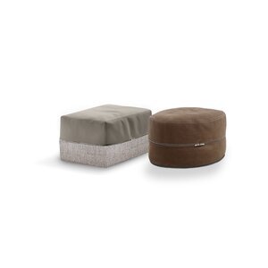 Zipper ottomans | pouf design haut de gamme – Gamma Arredamenti
