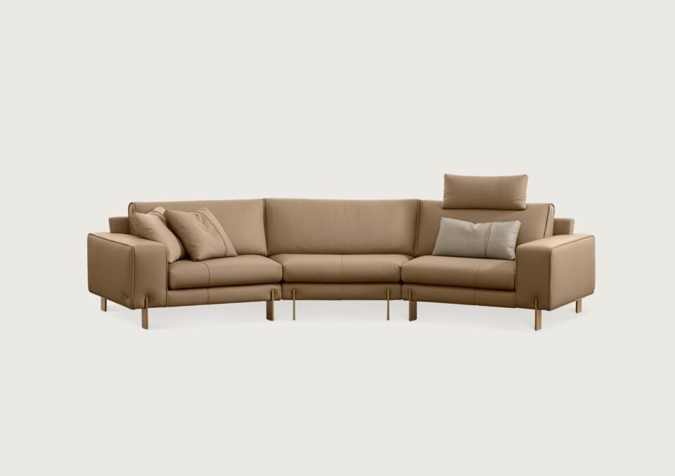 Tokyo canapé sectionnel haut de gamme par Gamma Arredamenti avec design moderne et confort supérieur. Disponible chez D-Style Interior.