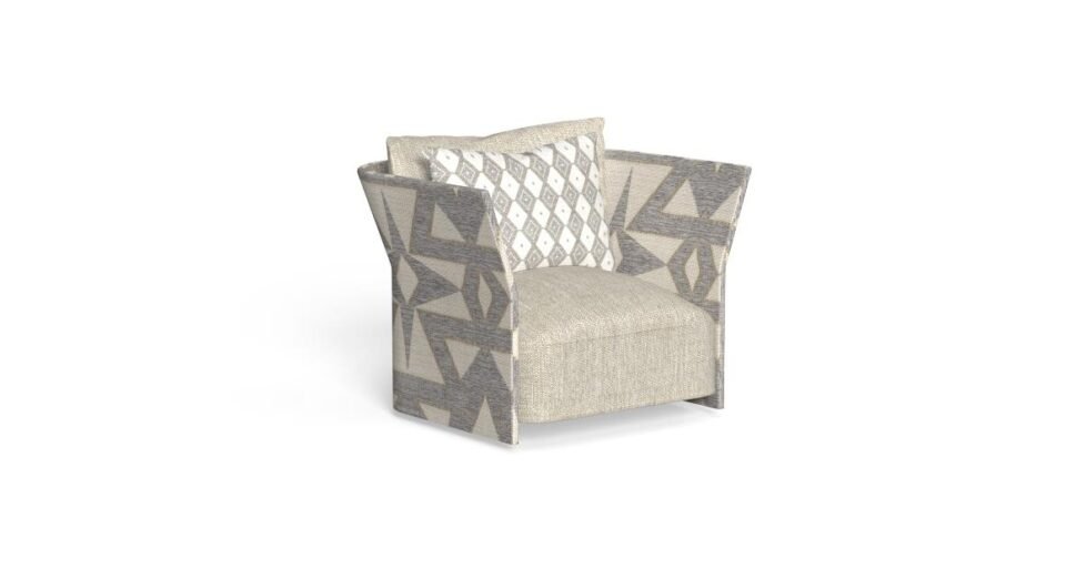 Cliff Fauteuil lounge en tissu
