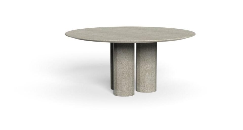 Salinas table à manger D165 Concrete
